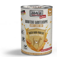 Produktbild von MAC's Dog Vetcare Morosche Karottensuppe Hund Nassfutter zur Verdauungshilfe 6x400g