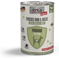 Produktbild von MAC's Dog Vetcare Purinarm Hund Diätfutter Huhn und Insekten 6 x 400 g