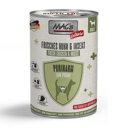MAC's Dog Vetcare Purinarm Hund Huhn & Insekt 6 x 400 g - 6 x 400 g – Bild 1 von 5