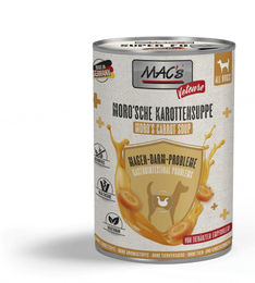 MAC's Hund Karottensuppe mit Flohsamenschalen zur Verdauungshilfe 6x400g – Bild 1 von 2