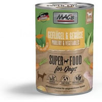 Produktbild von MAC's Hund Nassfutter Adult Geflügel und Gemüse 6x400 g - 6 x 400 g