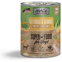 Produktbild von MAC's Hund Nassfutter Adult Geflügel und Gemüse 6x800 g - 6 x 800 g