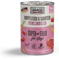 Produktbild von MAC's Hund Nassfutter Adult Kopffleisch und Karotten 6x400 g - 6 x 400 g