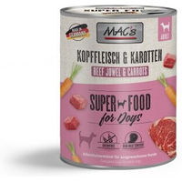 Produktbild von MAC's Hund Nassfutter Adult Rind mit Kopffleisch und Karotten 6x800 g