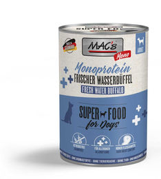 MAC's Hundefutter Büffel Monoprotein 6x400g – Bild 1 von 1