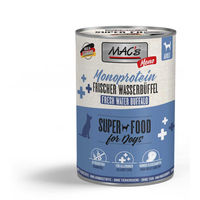 Produktbild von MAC's Hundefutter Büffel Monoprotein 6x400g