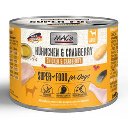 MAC's Hundefutter Huhn mit Stückchen in Sauce, getreidefrei und monoprotein, 6 x 200 g - 6 x 200 g – Bild 1 von 4
