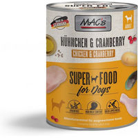 Produktbild von MAC's Hundefutter Huhn und Cranberry Adult 12x800g