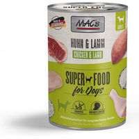 Produktbild von MAC's Hundefutter Huhn und Lamm für Adult 6x400g