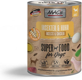 MAC's Hundefutter Insekten und Huhn Hypoallergen Adult 6x750g – Bild 1 von 2