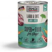 Produktbild von MAC's Hundefutter Lamm und Ente für erwachsene Hunde 6x400g