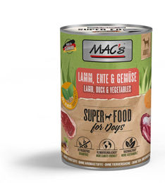 MAC's Hundefutter Lamm und Ente in der Dose 6x400g – Bild 1 von 1