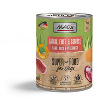 Produktbild von MAC's Hundefutter Lamm und Ente mit Gemüse 6x800g