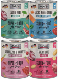 Produktbild von MAC's Hundefutter Mixpaket für Adult 24x800g