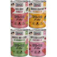 Produktbild von MAC's Hundefutter Mixpaket für erwachsene Hunde 24x400g