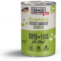Produktbild von MAC's Hundefutter Mono Frisches Kaninchen Getreidefrei Monoprotein Adult 6x400g - 6 x 400 g