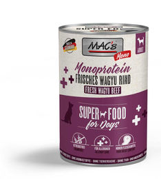 MAC's Hundefutter Monoprotein Rind 6x400g – Bild 1 von 1