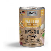 Produktbild von MAC's Hundefutter Nassfutter Huhn und Insekten 6 x 400 g Dose - 6 x 400 g
