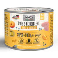 Produktbild von MAC's Hundefutter Pute mit hohem Fleischanteil getreidefrei Adult 6 x 200 g Dose - 6 x 200 g