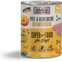 Produktbild von MAC's Hundefutter Pute und Heidelbeeren Adult 12x800g