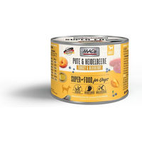 Produktbild von MAC's Hundefutter Pute und Heidelbeeren Monoprotein Adult 6x200g