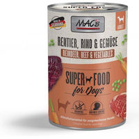 Produktbild von MAC's Hundefutter Rentier Rind und Geflügel für Adult 6x400g