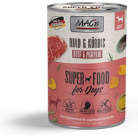 Produktbild von MAC's Hundefutter Rind und Kürbis Adult 12x400g