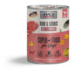 Produktbild von MAC's Hundefutter Rind und Kürbis Adult 24x800g