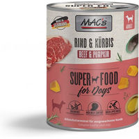 Produktbild von MAC's Hundefutter Rind und Kürbis für erwachsene Hunde 6x800g