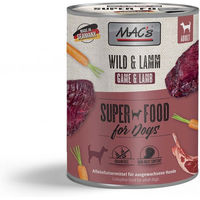 Produktbild von MAC's Hundefutter Wild und Lamm für Adult 12x800g