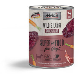 Produktbild von MAC's Hundefutter Wild und Lamm für Adult 24x800g
