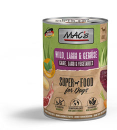 MAC's Hundefutter Wild und Lamm in der Dose 6x400g – Bild 1 von 1