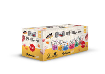 Produktbild von MAC's Hundeschale Getreidefrei 6x150g