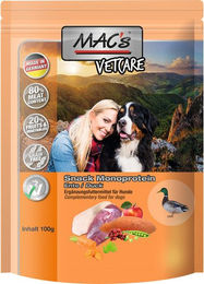 Produktbild von MAC's Hundesnack Ente 100 g - 9 x 100 g