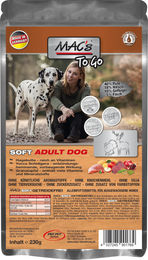 Produktbild von MAC's Hundesnack Soft to go Pute und Hirsch 230g