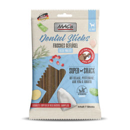 MAC's Hundezahnpflege-Snack Dental Sticks Geflügel getreidefrei für Welpen 180 g - 190 g – Bild 1 von 3