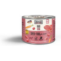 Produktbild von MAC's Katzen Nassfutter Adult Rind Monoprotein 6x200 g - 6 x 200 g