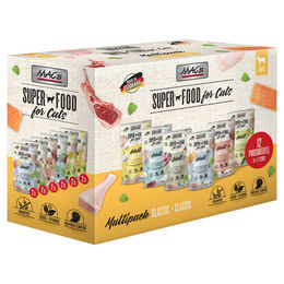 MAC's Katzen Nassfutter Adult Stückchen in Gelee Getreidefrei 12 x 100 g Multipack - 12 x 100 g – Bild 1 von 2