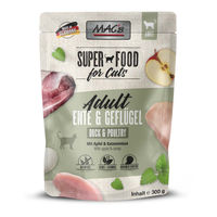 Produktbild von MAC's Katzen Nassfutter Ente & Geflügel Getreidefrei mit hohem Fleischanteil Adult 6x300g