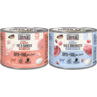 Produktbild von MAC's Katzen Nassfutter Kitten Mixpaket Getreidefrei 12x200g mit Pute Kaninchen Kalb und Huhn