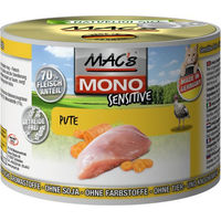 Produktbild von MAC's Katzen-Nassfutter Mono Pute getreidefrei monoprotein sensitive 6 x 200 g - 6 x 200 g