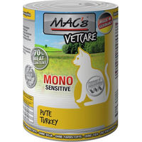 Produktbild von MAC's Katzen-Nassfutter Mono Pute getreidefrei monoprotein sensitive 6 x 400 g - 6 x 400 g
