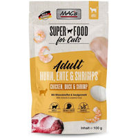 Produktbild von MAC's Katzen Nassfutter Pouchpack Huhn Ente und Garnele getreidefrei Adult 12x100g - 12 x 100 g
