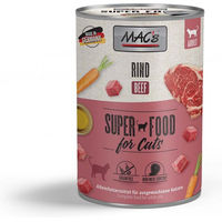 Produktbild von MAC's Katzen Nassfutter Rind Adult Getreidefrei Ohne Farb- und Aromastoffe 6x400g