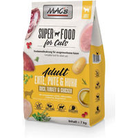 Produktbild von MAC's Katzenfutter Adult Ente Pute und Huhn 2x7kg