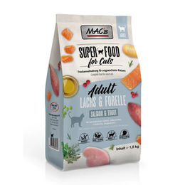 MAC's Katzenfutter Adult Lachs & Forelle getreidefrei 1,5 kg - 1,5 kg – Bild 1 von 7