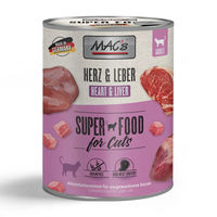 Produktbild von MAC's Katzenfutter Herz & Leber mit Rind und Huhn getreidefrei 6 x 800 g - 6 x 800 g