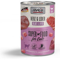 Produktbild von MAC's Katzenfutter Herz und Leber für erwachsene Katzen 12x400g