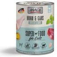 Produktbild von MAC's Katzenfutter Huhn und Gans 6x800 g