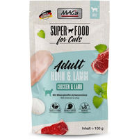 Produktbild von MAC's Katzenfutter Huhn und Lamm für erwachsene Katzen 12x100g